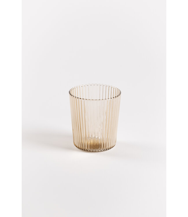 Ribbed gekleurd glas