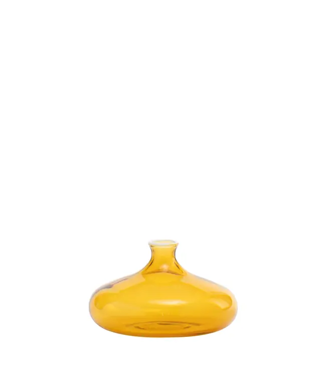 Un Fiore Vase - Golden Yellow