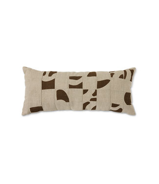 HK Living  Natural patched kussen