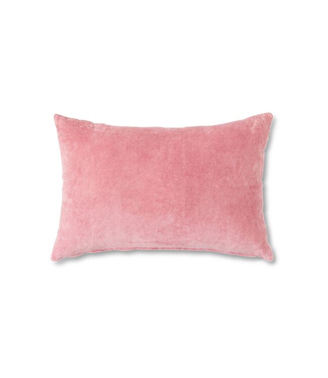 Kussen fluweel Rose