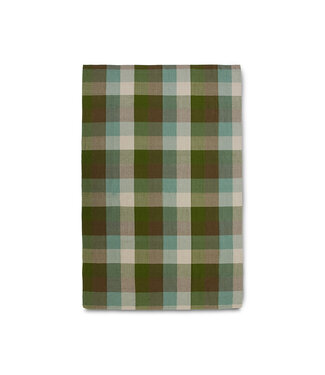 HK Living  Vida tafellaken -  mint/olive - 140x220cm