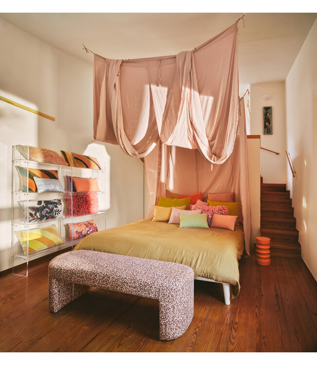 Kussen Mansion - lichtgroen