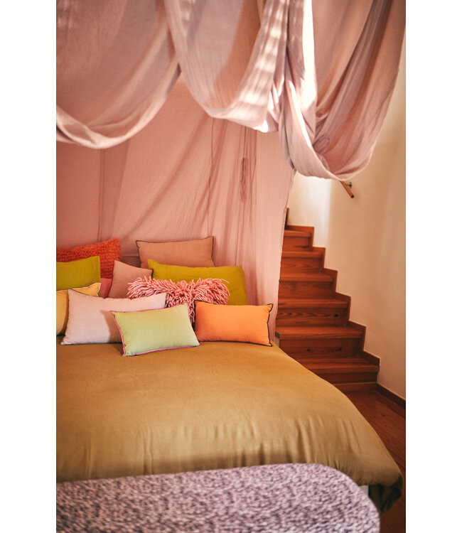 Kussen Mansion - lichtgroen