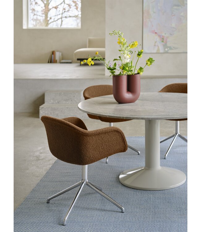 Ronde Midst Table in marmer