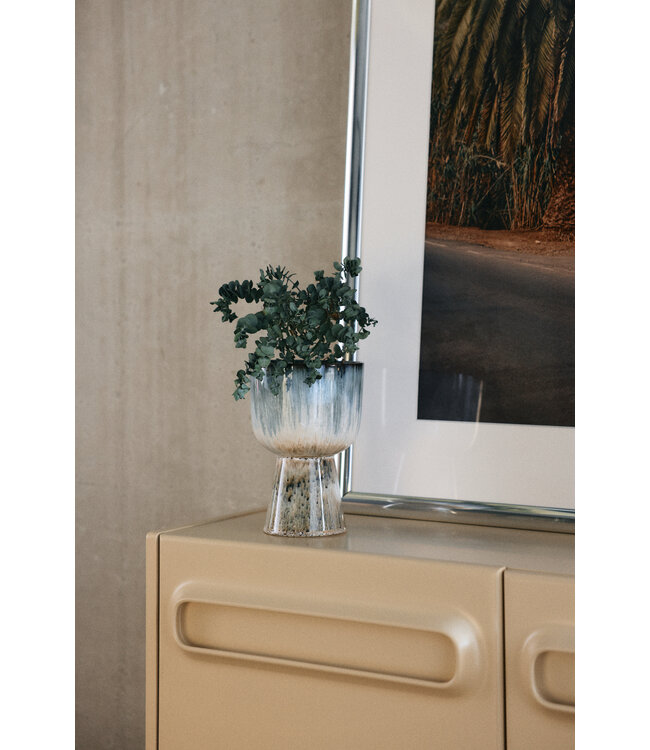 Retro flower pot - Glacier