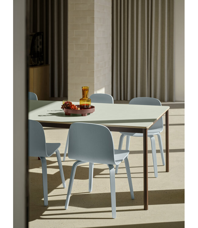 Visu Chair Black - Steel Base