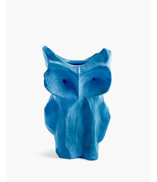 Vaas Uil L After Midnight- blauw