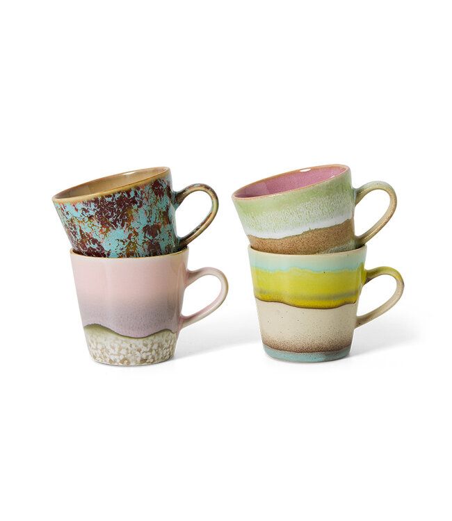 Americano tassen Rococo - set van 4