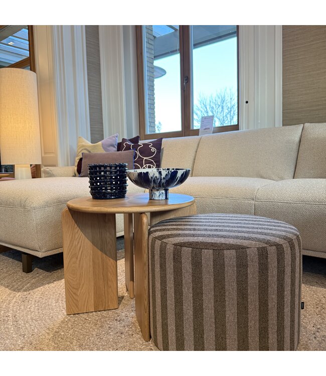 Zyl poef 50cm -  Striped