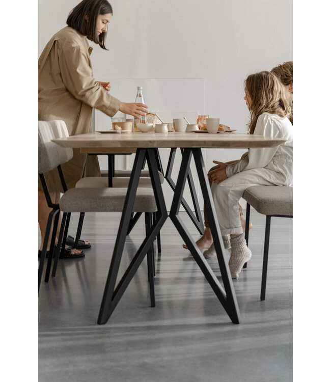 Butterfly Eetkamertafel - Eik