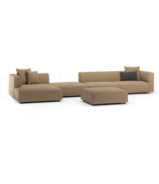 Match L modular sofa in Orsetto