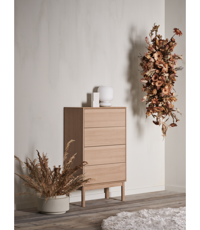 Case kast met 4 lades