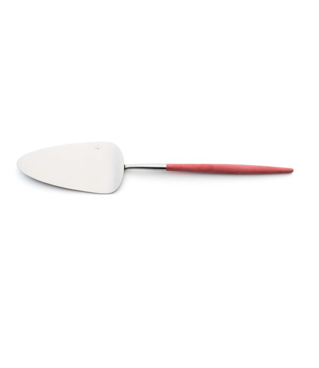 Cutipol Taartschep - Goa zilver / rood