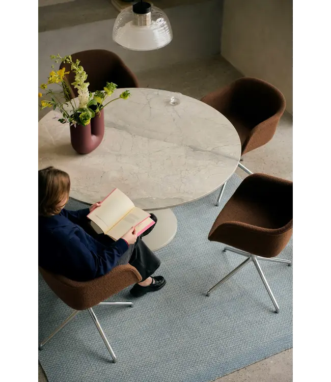 Ronde Midst Table in marmer