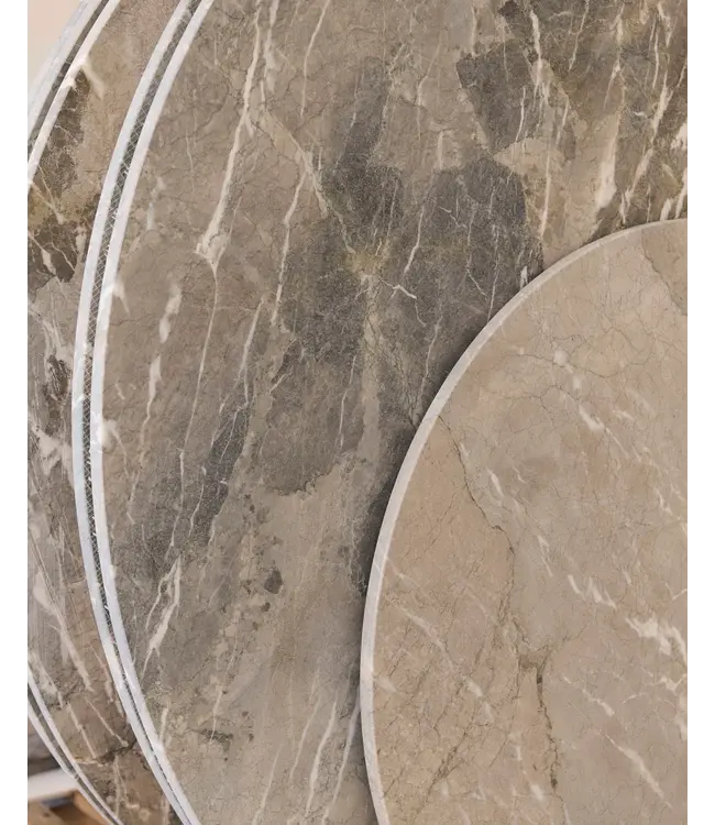 Ronde Midst Table in marmer