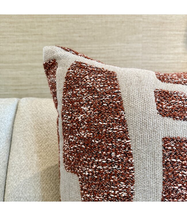 Kussen Pablo Burgundy Kussen 60x60cm