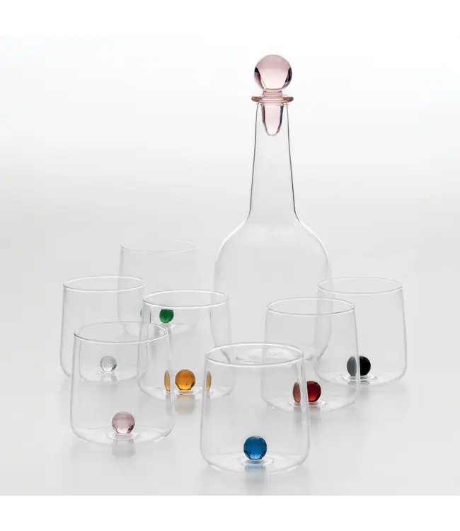 Bilia glas - set van 6  - Transparant