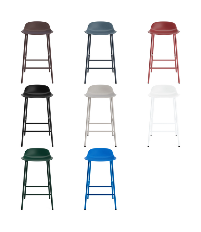 Form Barstool - Steel