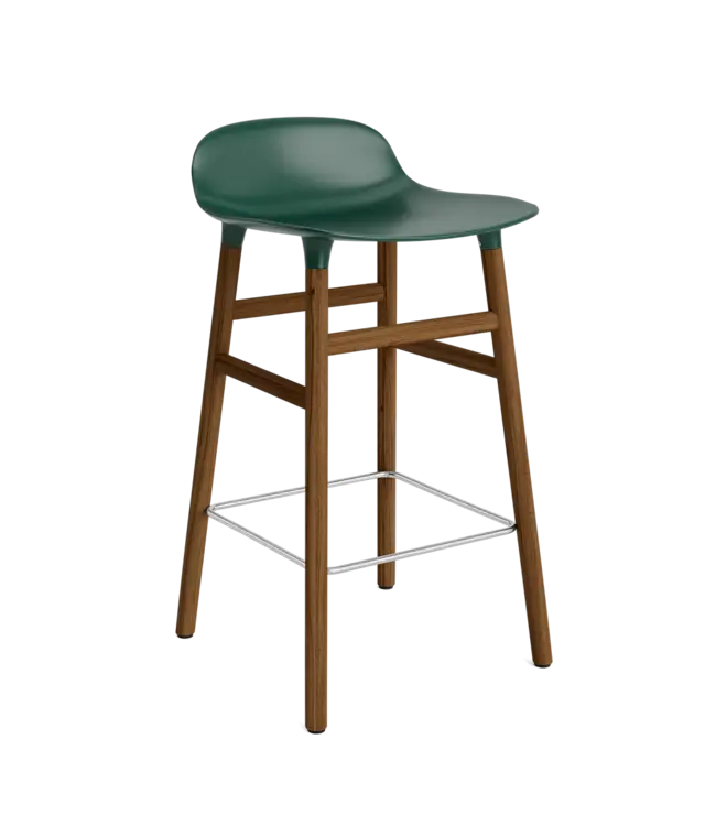 Form Barstool - Walnoot - 65cm of 75cm