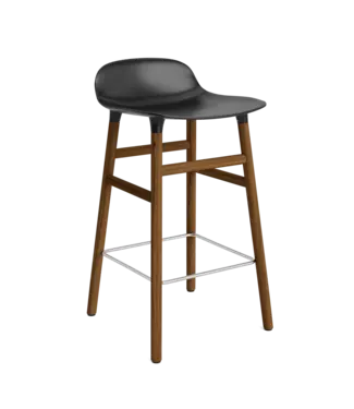 Normann Copenhagen Form Barstool - Walnut