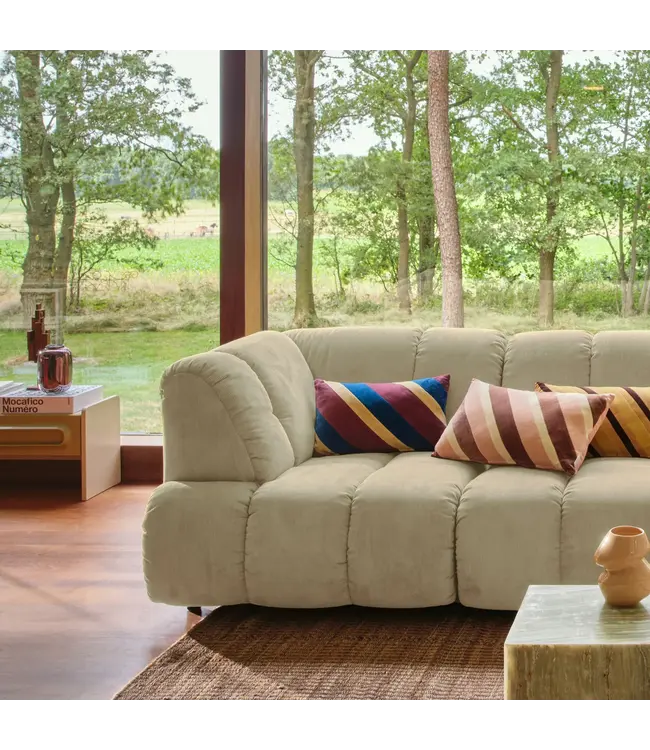 Striped velvet kussen - Speakeasy