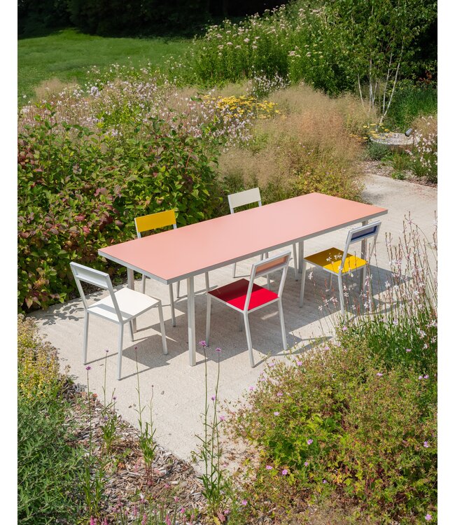 Eetafel aluminium Large by muller van severen