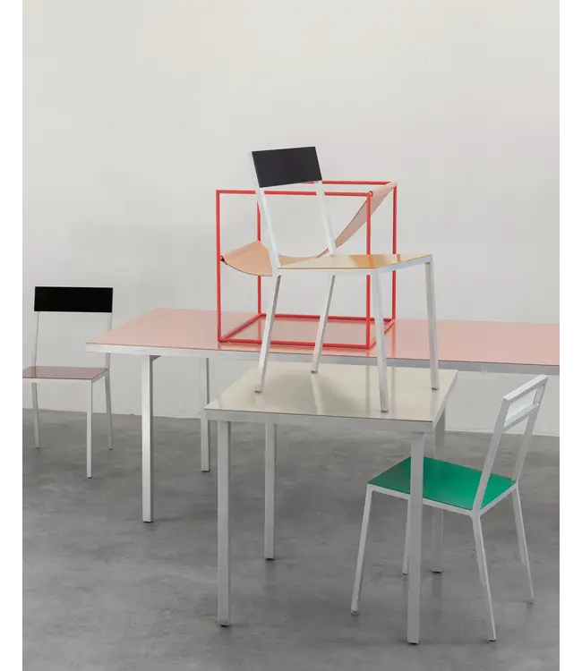 Eetafel aluminium Large by muller van severen