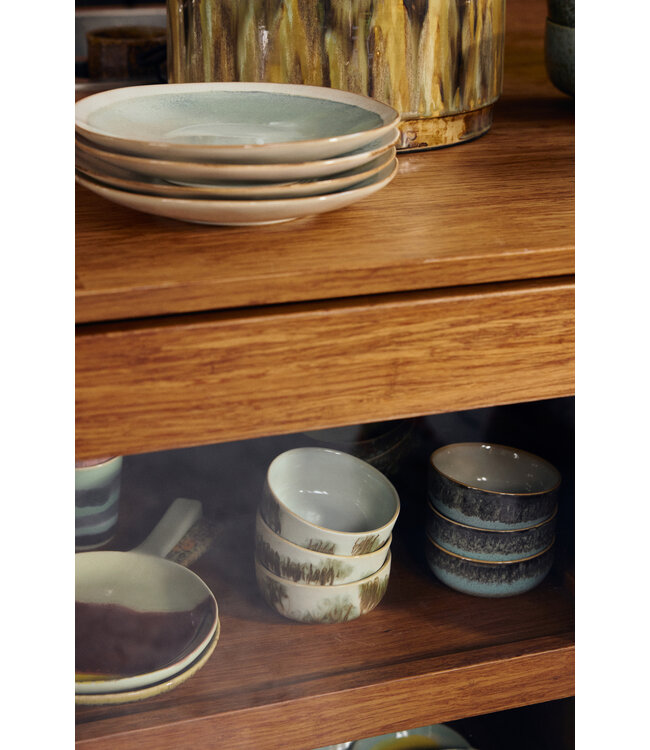 Side plates, mist (set van 4)