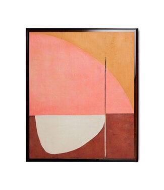 HK Living  Framed artwork - roseate hues