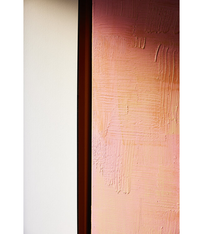 Framed artwork - roseate hues 107x127cm