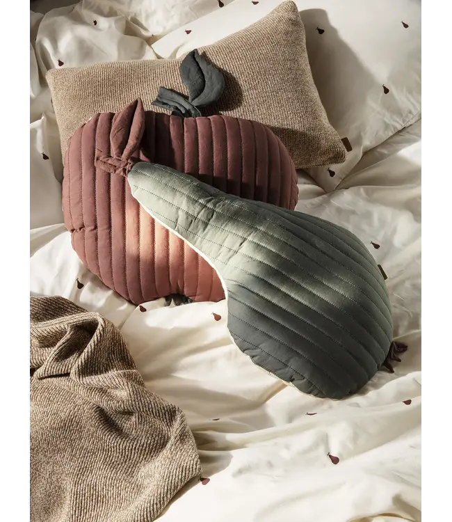 Pear Quilted Kussen
