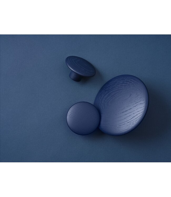 Dots Wood - Midnight Blue