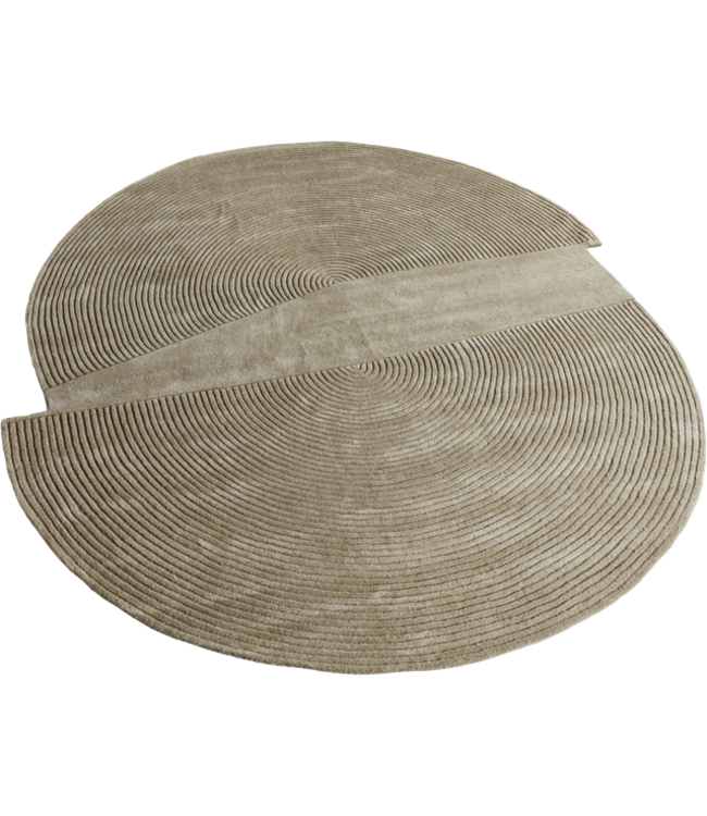 Zen tapijt - Dark beige 157x180