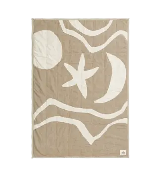 Ferm Living Kove Applique Quilted Blanket