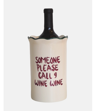 Studio Noticed Wijnkoeler '9 wine wine'