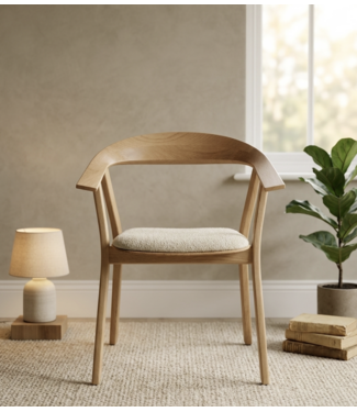 Prostoria Set van 6 Rhomb stoelen met zitting