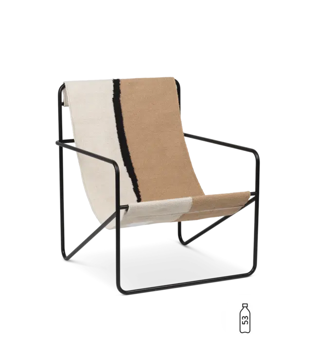 Desert Lounge Chair  - Black Soil