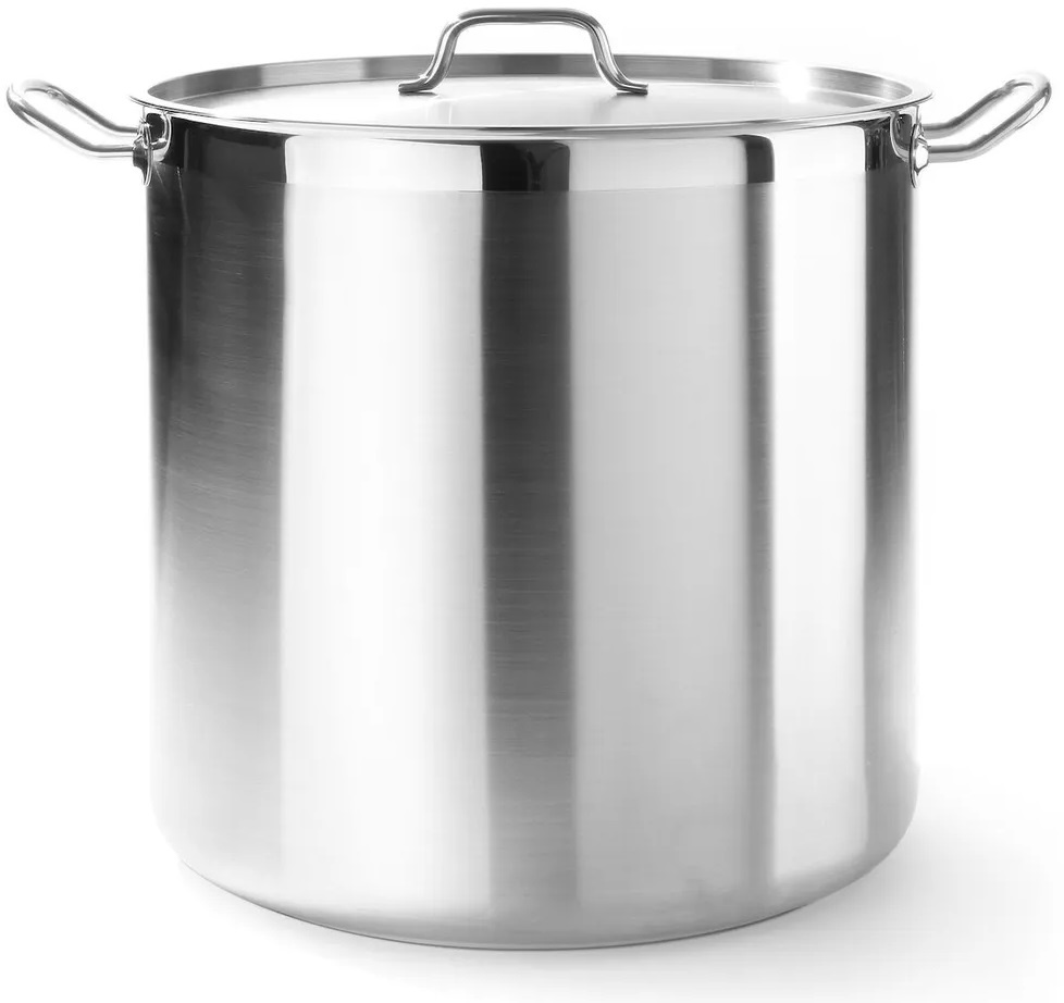 Hendi Kookpan met Deksel - Profi Line - 50 Liter - Ø40x(H)40cm