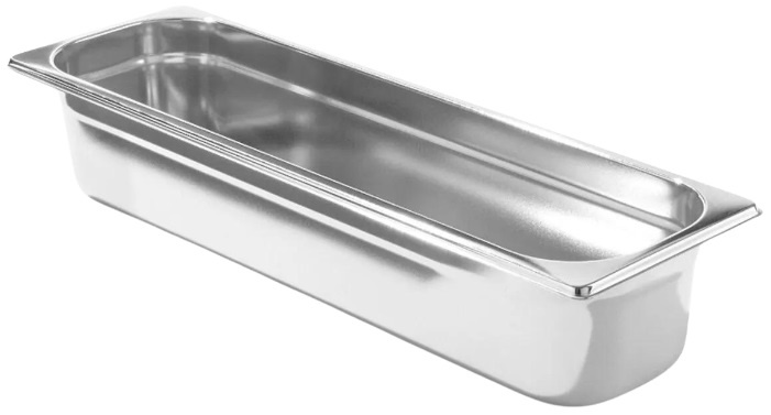 Hendi Gastronormbak Profi Line - GN 2/4 - RVS - 150mm diep