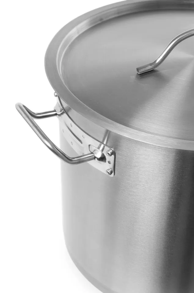 Hendi Kookpan met Deksel - Budget Line - 71 Liter - Ø45x(H)45cm