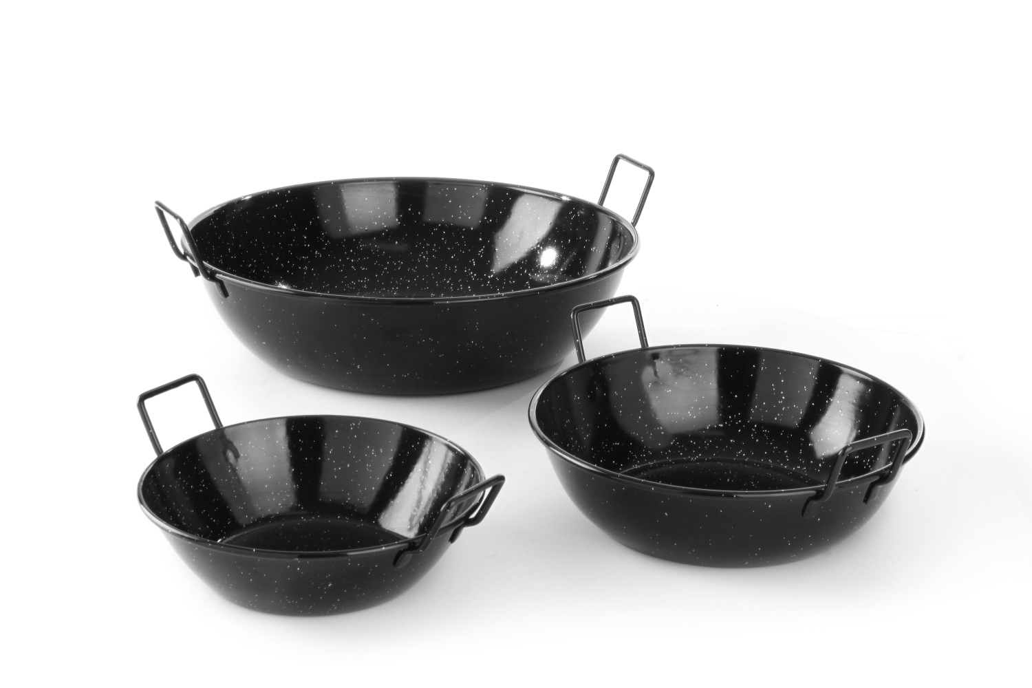 Hendi Geëmailleerde Paëllapan - Paëllaschaal - Ø20,5x(H)5,7cm