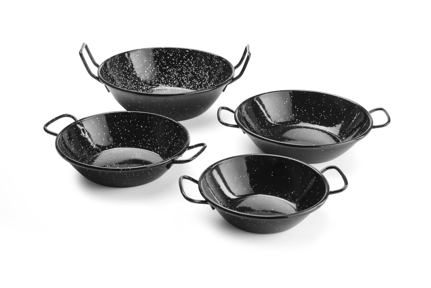 Hendi Geëmailleerde Paëllapan - Paëllaschaal - Ø20,5x(H)5,7cm