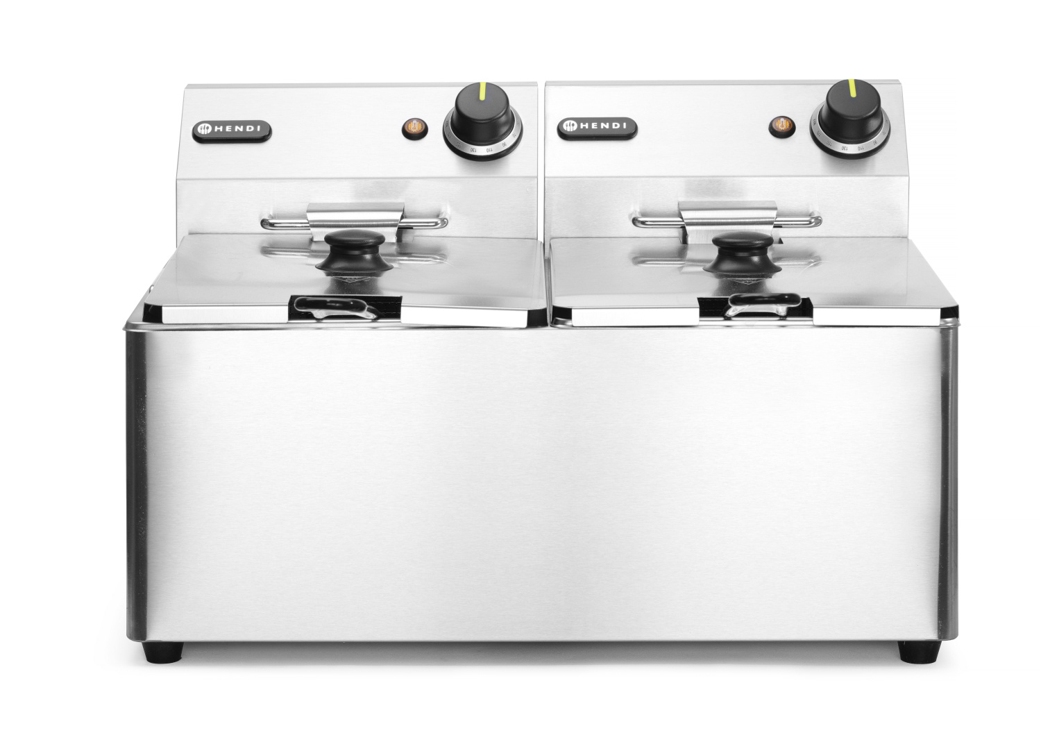 Hendi Friteuse 2 x 8 Liter - Kitchen Line - 230V / 2x 3,5kW - 55x43x(H)34,5cm