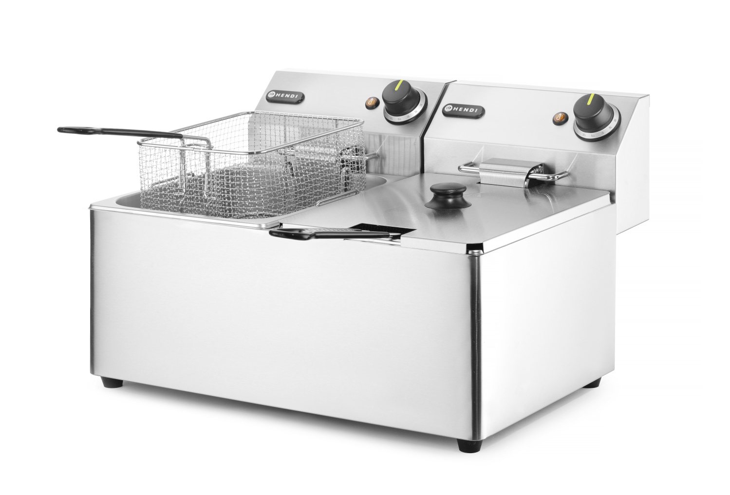 Hendi Friteuse 2 x 8 Liter - Kitchen Line - 230V / 2x 3,5kW - 55x43x(H)34,5cm