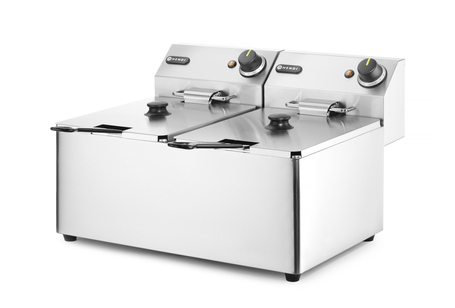 Hendi Friteuse 2 x 8 Liter - Kitchen Line - 230V / 2x 3,5kW - 55x43x(H)34,5cm