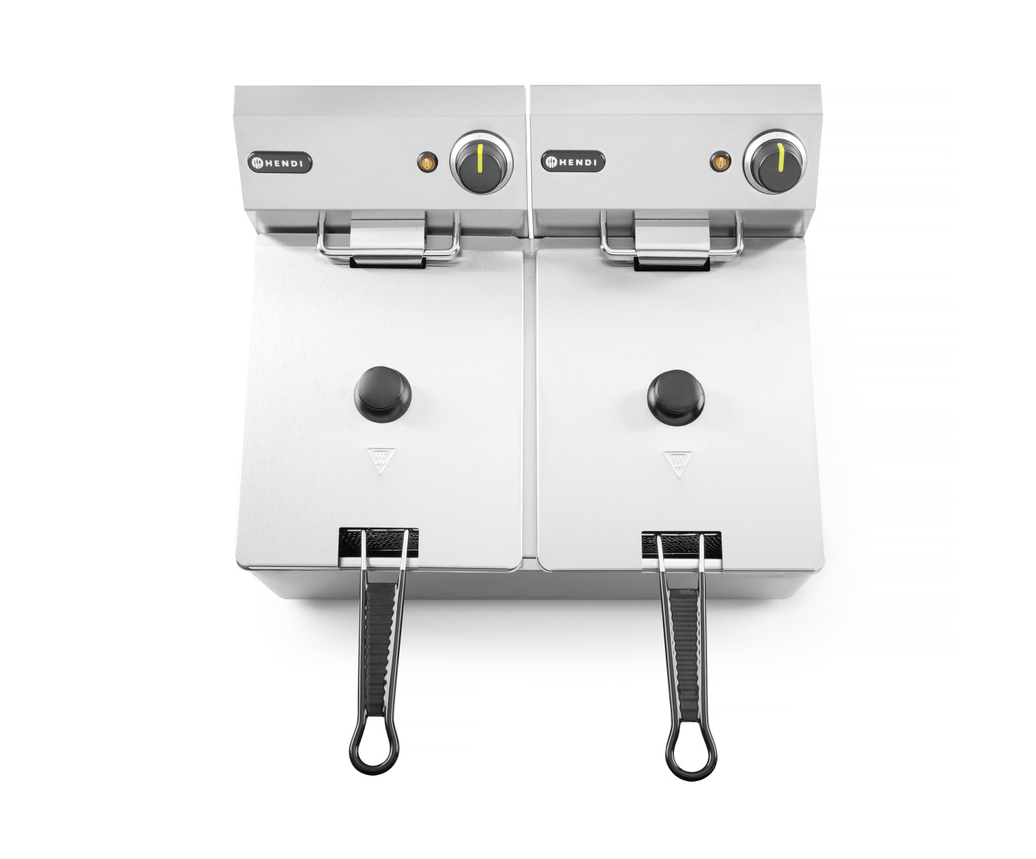 Hendi Friteuse 2 x 8 Liter - Kitchen Line - 230V / 2x 3,5kW - 55x43x(H)34,5cm