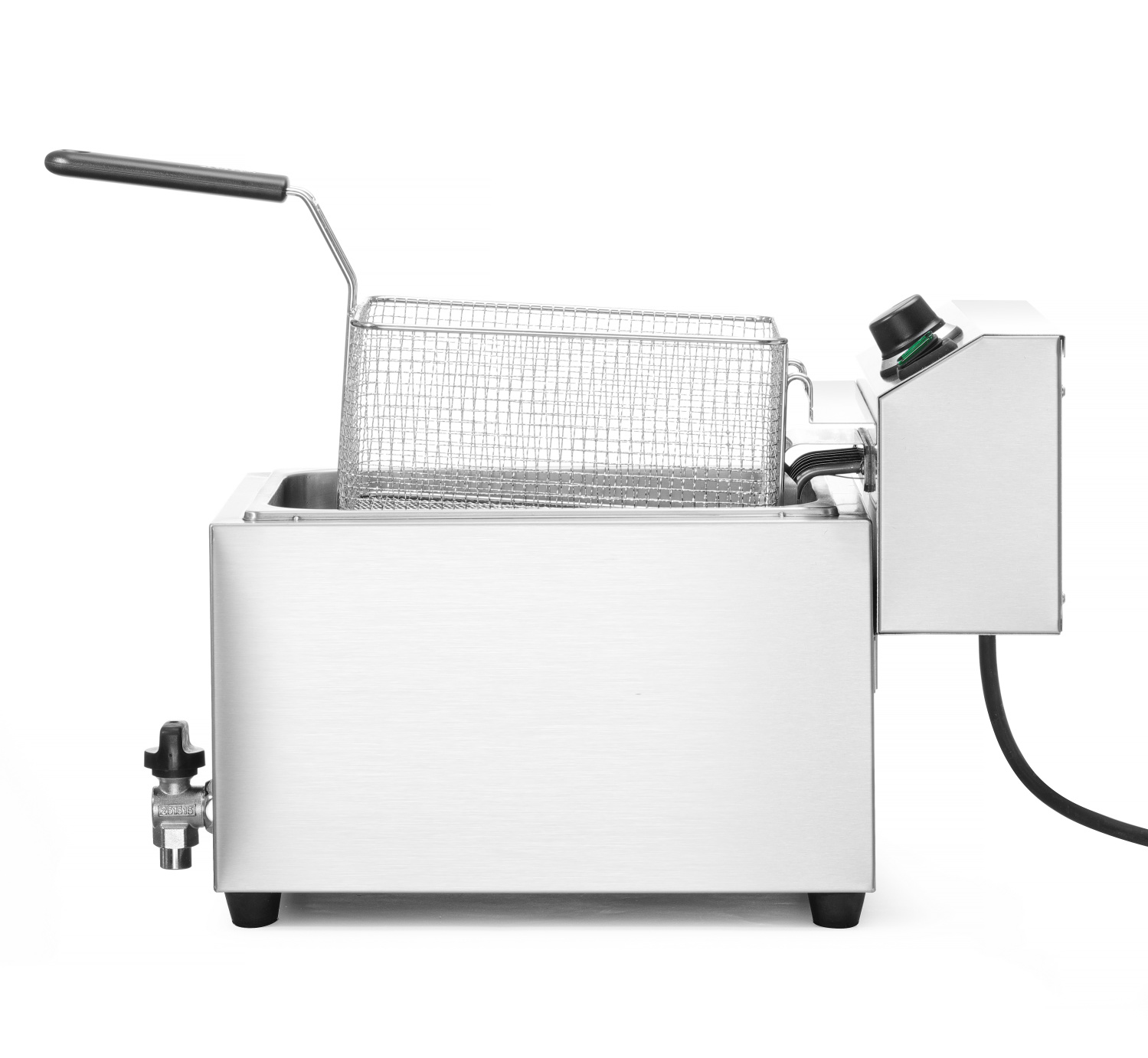 Hendi Friteuse 10 Liter - Profi Line - 400V / 6,6kW - 30,2x68,7x(H)37,5cm
