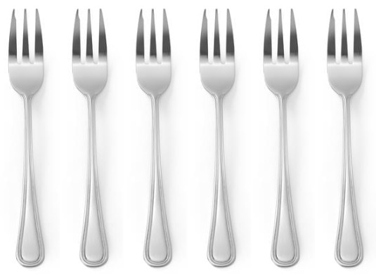 Hendi Gebaksvork - Kitchen Line - 15cm - RVS 18/0 ( Set van 12 )