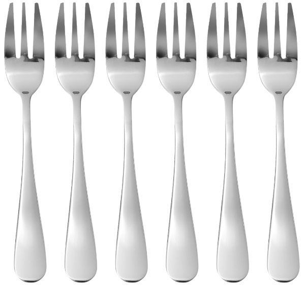 Hendi Gebaksvork - Profi Line - 13,6cm - RVS 18/0 ( Set van 12 )