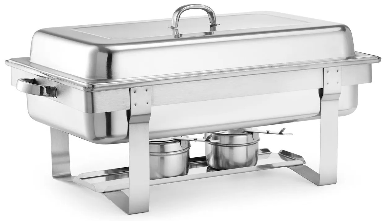 Hendi Chafing Dish Fiora - GN 1/1 - 9 Liter - 58,5x38,5x(H)31,5cm